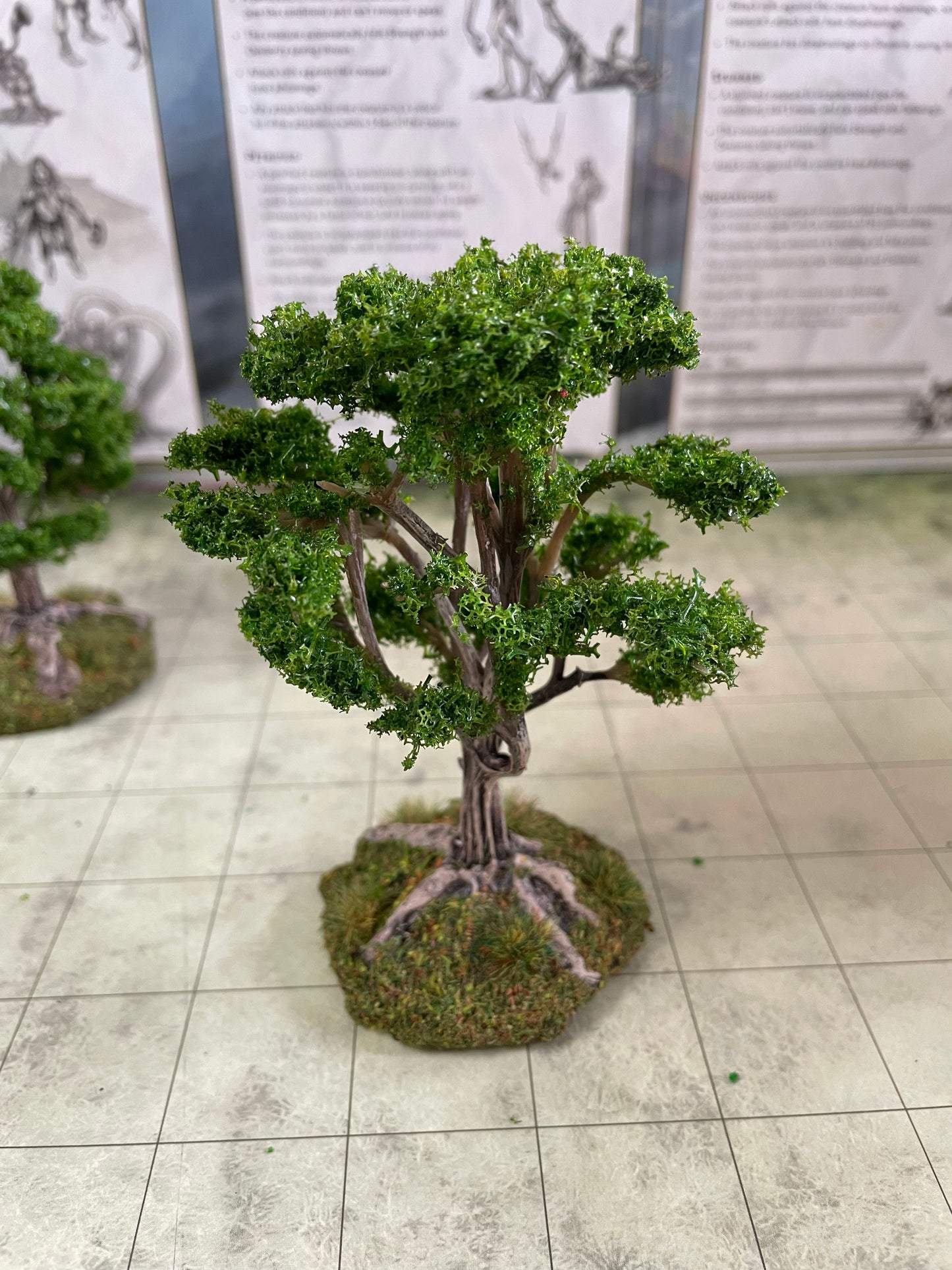 10 Model trees, D&D and wargaming scenery