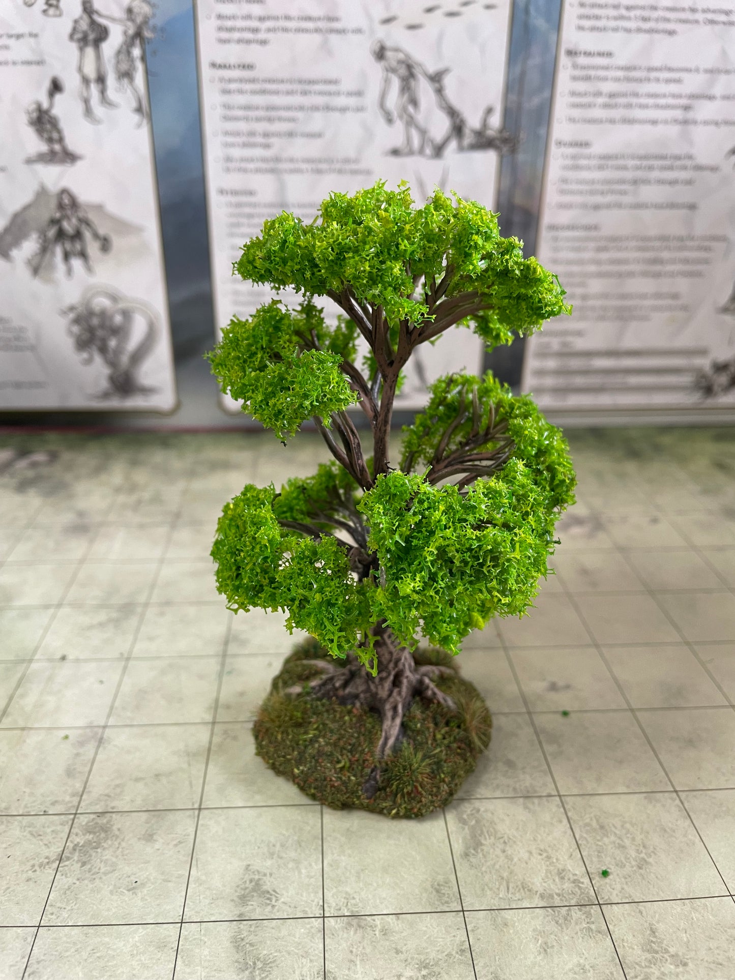 10 Model trees, D&D and wargaming scenery