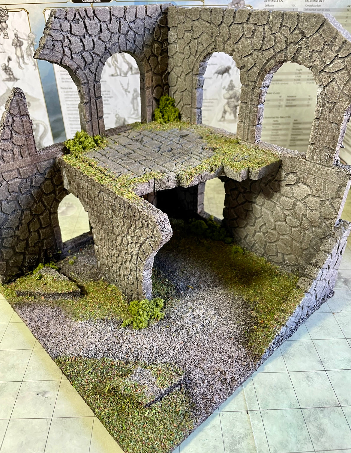 4 Piece Modular ruin
