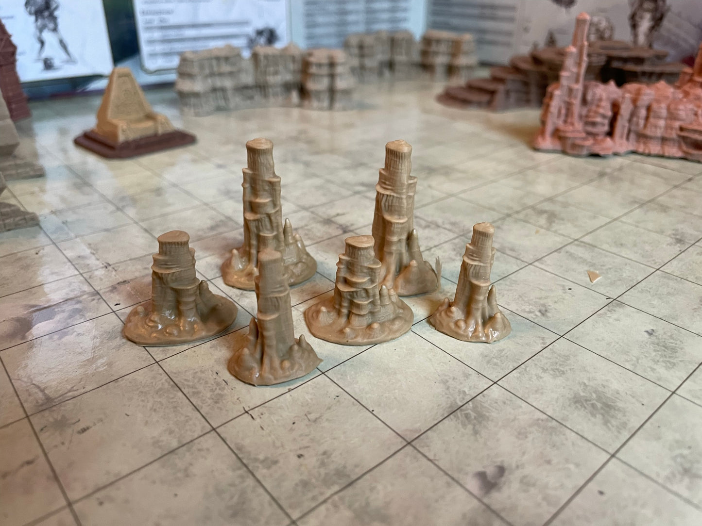 Legend Games- Stalagmite set (6)