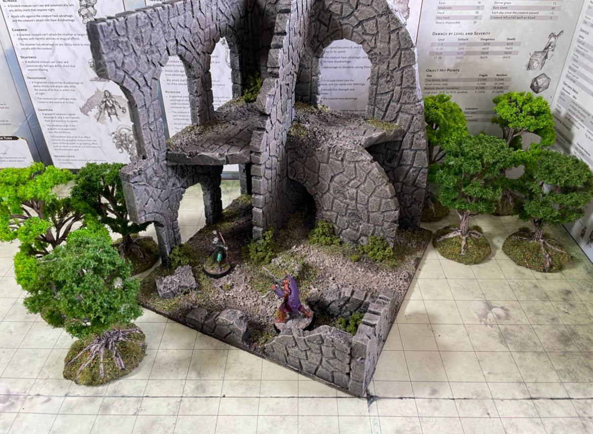 4 Piece Modular ruin