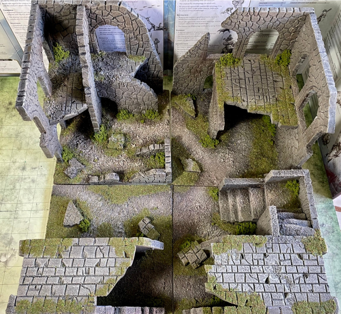 4 Piece Modular ruin