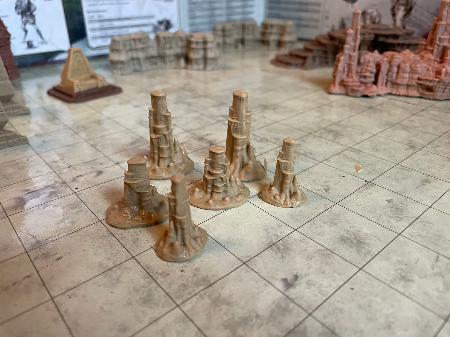 Legend Games- Stalagmite set (6)