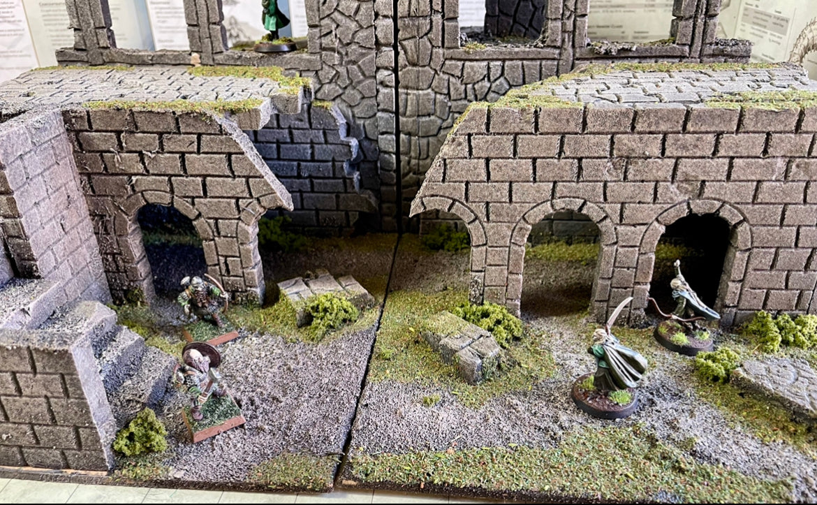 4 Piece Modular ruin