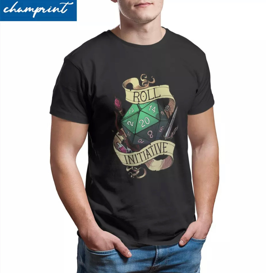 Mens Roll initiative T Shirt