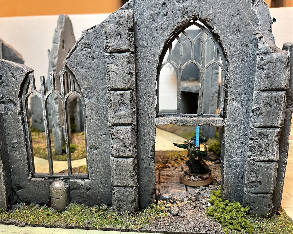 5 Piece ruined Cathedral
