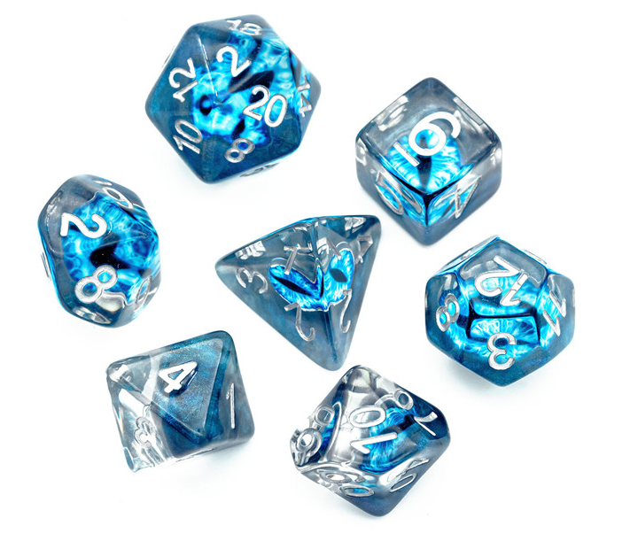Demon Eye Poly Set- Blue