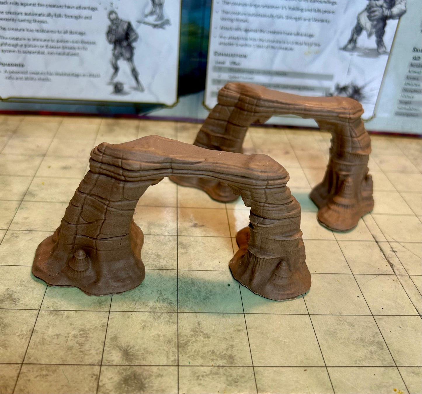 Legend Games- Cavern- Natural Arch x2, for RPG and wargaming scenery