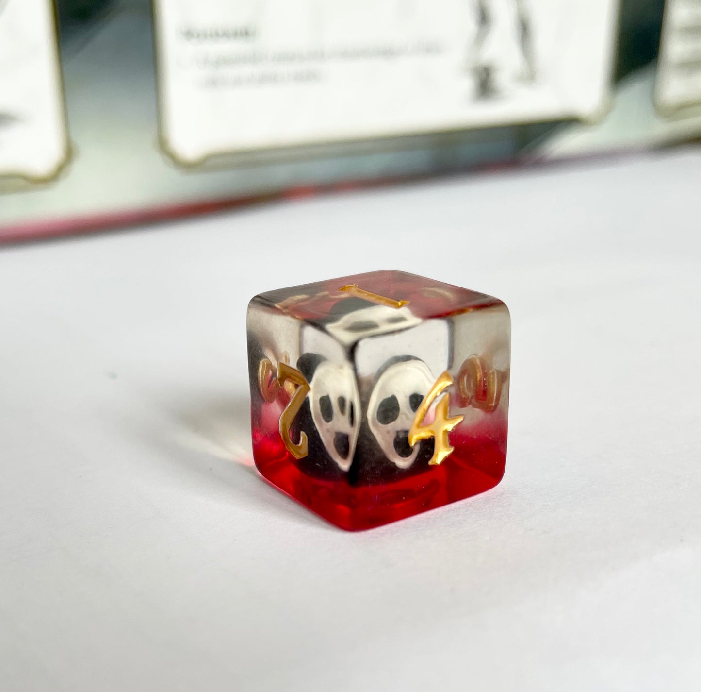 Entombed Poly Dice Set- Ghostface