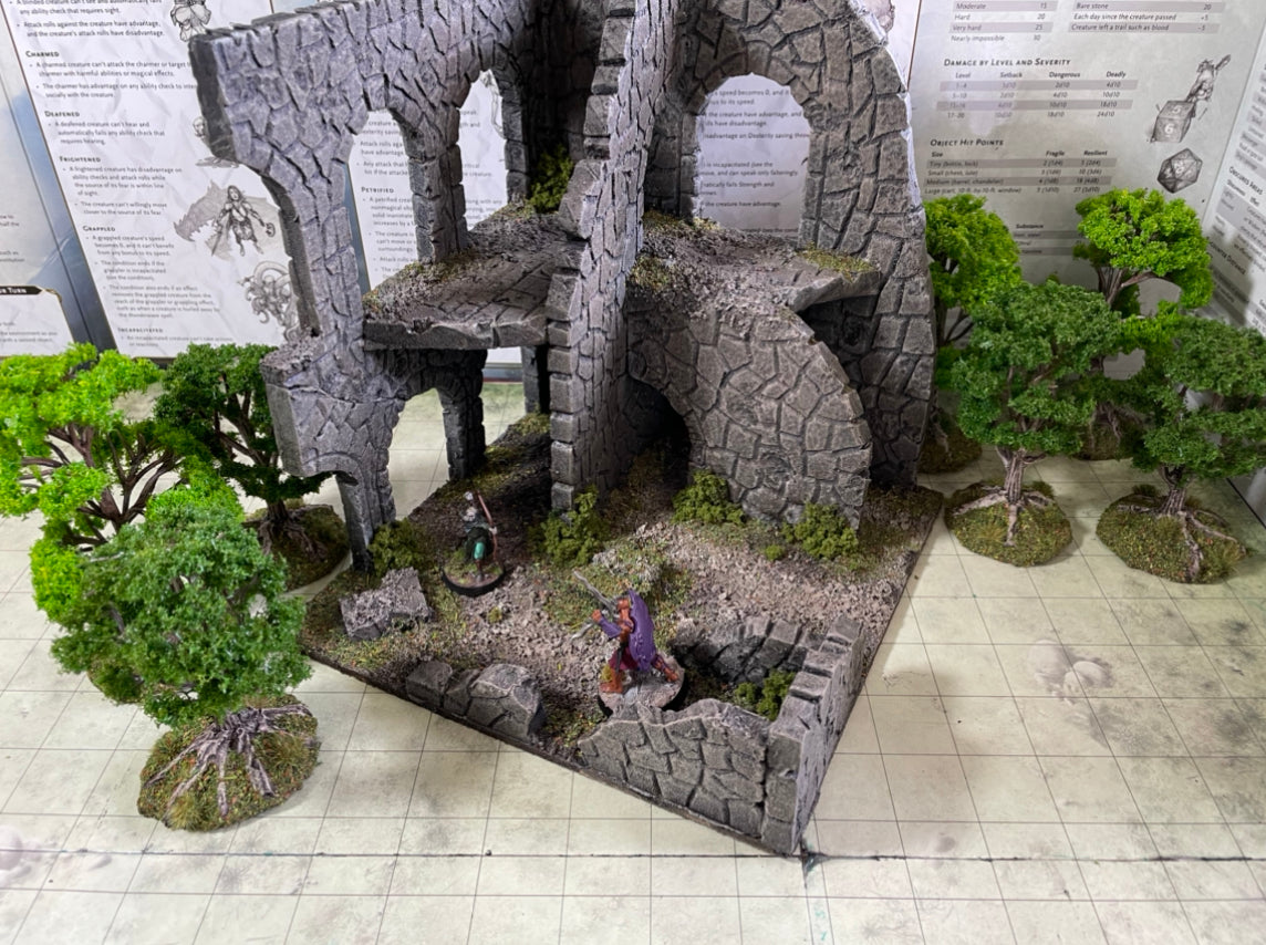 4 Piece Modular ruin