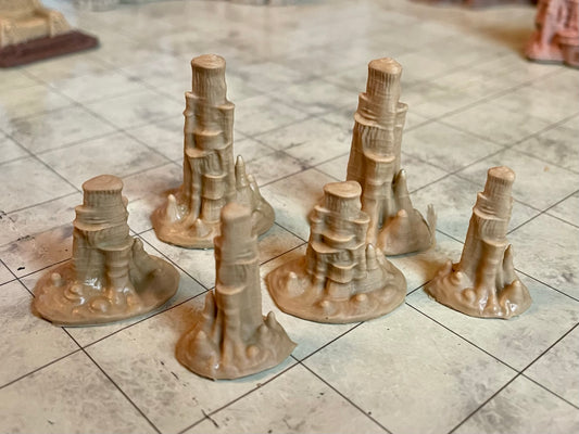 Legend Games- Stalagmite set (6)