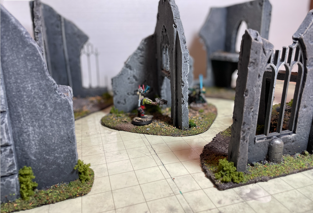5 Piece ruined Cathedral